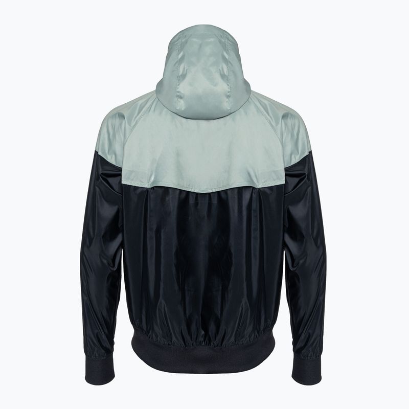 Giacca Nike Sportswear Windrunner uomo nero/verde 2