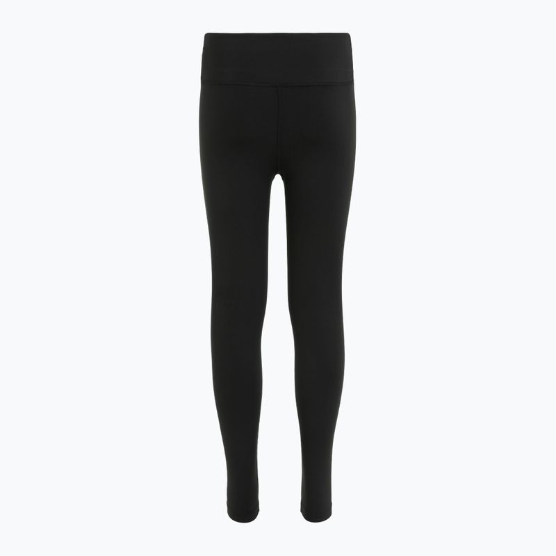 Leggings Nike One Dri-Fit a vita alta nero/bianco per bambini 6