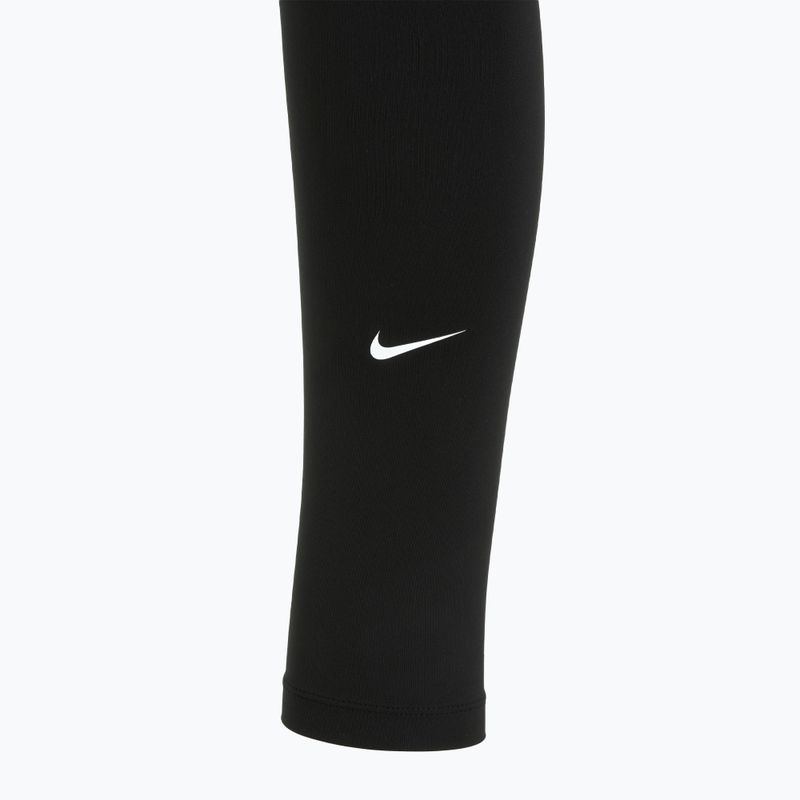 Leggings Nike One Dri-Fit a vita alta nero/bianco per bambini 8