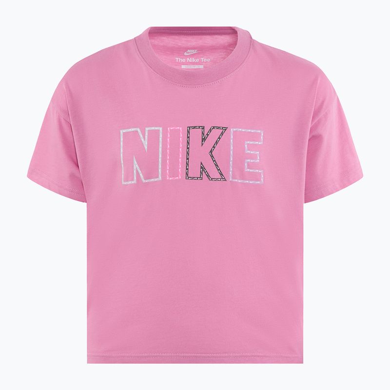 Maglietta Nike Sportswear Essential magic flamingo da bambino