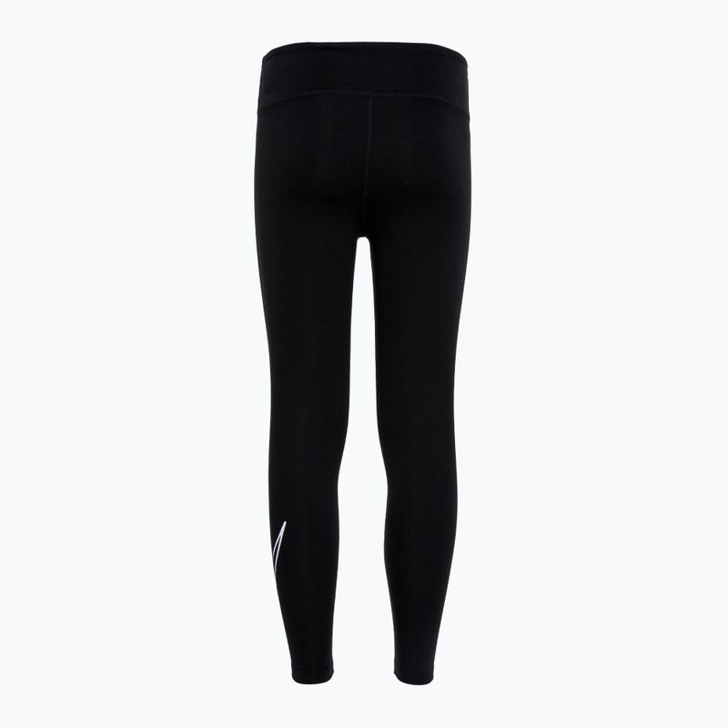 Leggings Nike Sportswear Classic nero/bianco per bambini 2