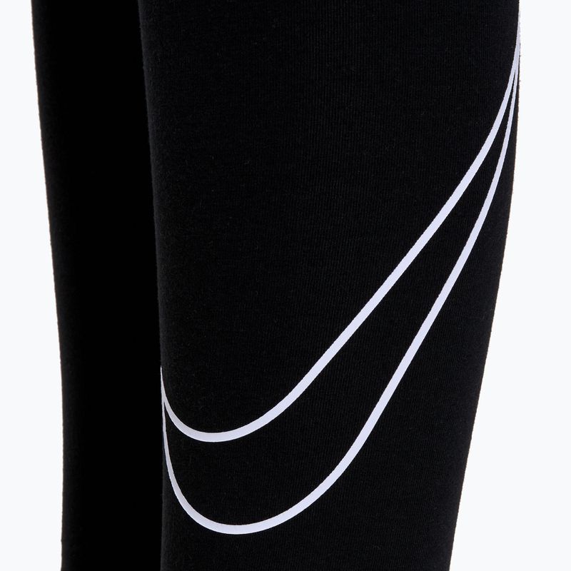 Leggings Nike Sportswear Classic nero/bianco per bambini 3