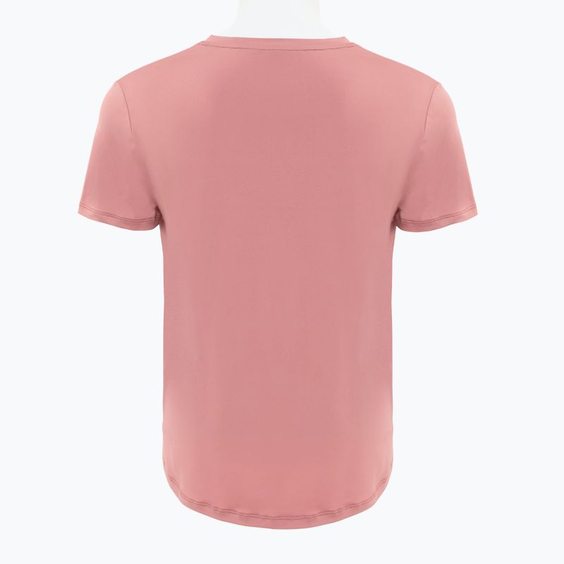 Maglietta Nike One Classic Dri-Fit donna rosa canyon/nero 2