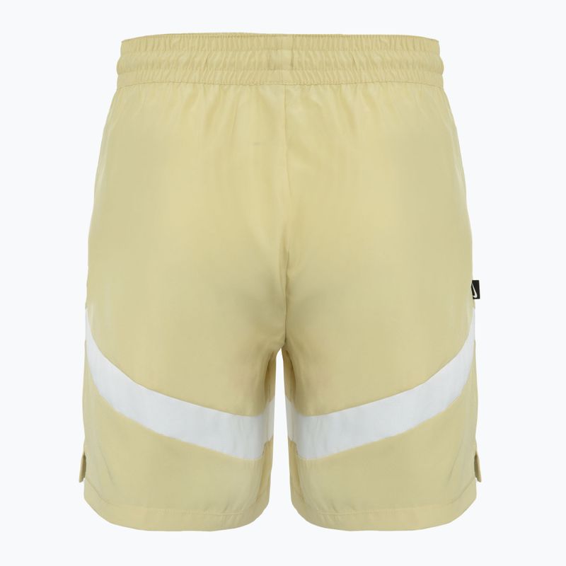 Pantaloncini da basket da uomo Nike Icon Dri-Fit 6" squadra oro/team oro/bianco/nero 2