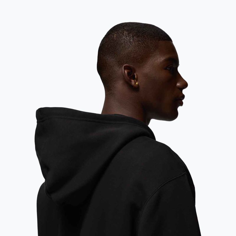 Felpa da uomo Jordan Brooklyn Fleece Full Zip black/white 5