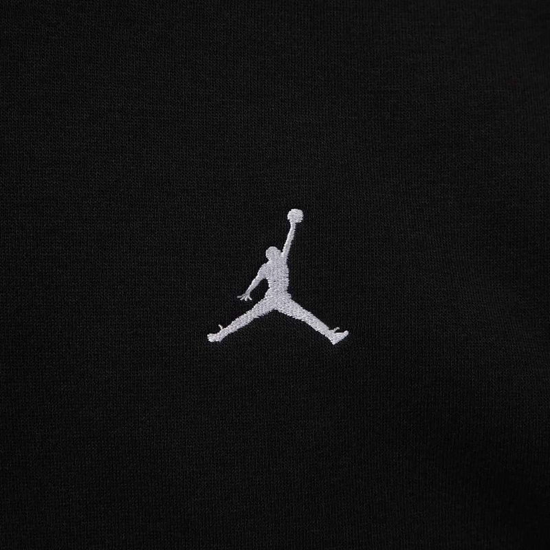 Felpa uomo Nike Jordan Brooklyn Fleece Full Zip black/white 7
