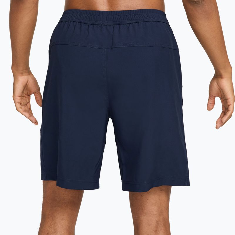 Pantaloncini da allenamento da uomo Nike Form Dri-Fit Unlined 9" obsidian/black 3