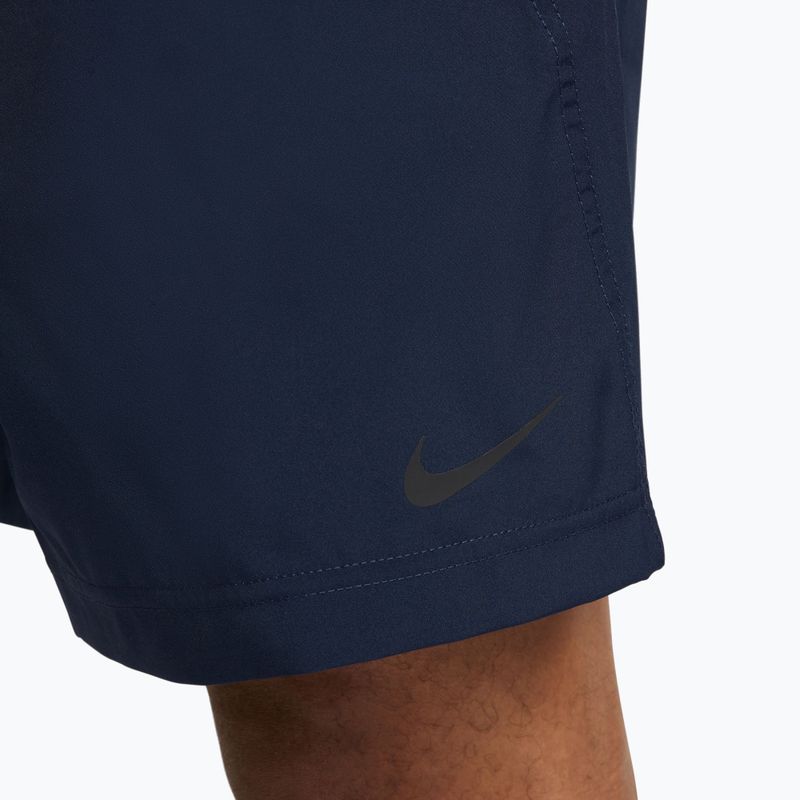 Pantaloncini da allenamento da uomo Nike Form Dri-Fit Unlined 9" obsidian/black 6
