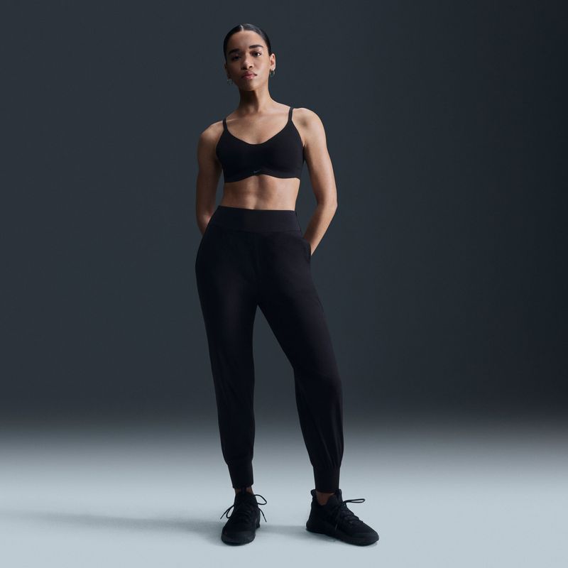 Reggiseno sportivo Nike Alate Minimalist black/cool grey 2