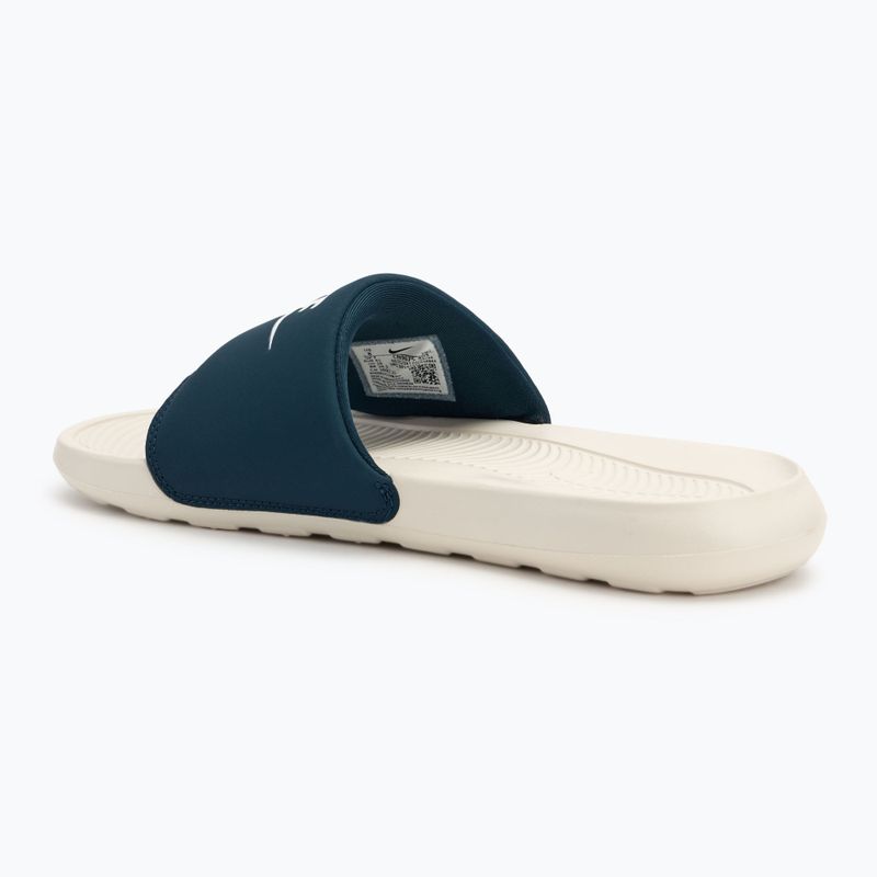 Uomo Nike Victori One Slide ciabiatte armory navy / light orewood brown / sail 3