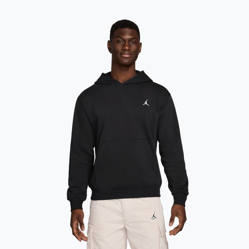 Felpa da uomo Jordan Brooklyn Fleece black/white