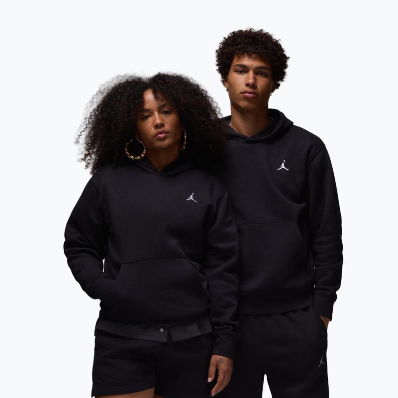 Felpa da uomo Jordan Brooklyn Fleece black/white 3
