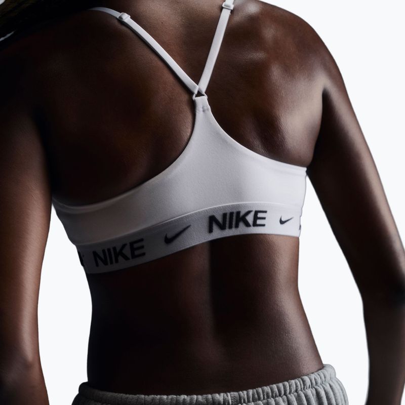 Reggiseno sportivo Nike Dri-Fit Indy Light Support White/Black 3