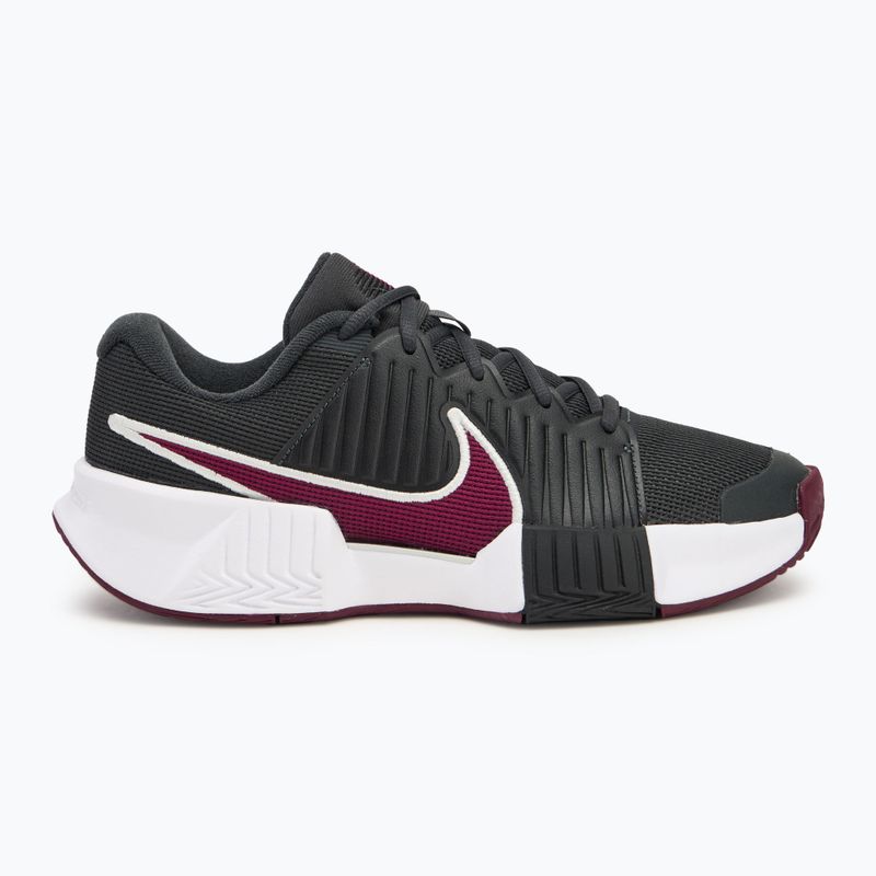 Scarpe da tennis da uomo Nike GP Challenge Pro grigio fumo scuro/nero/ polvere di fotoni/sangria 2