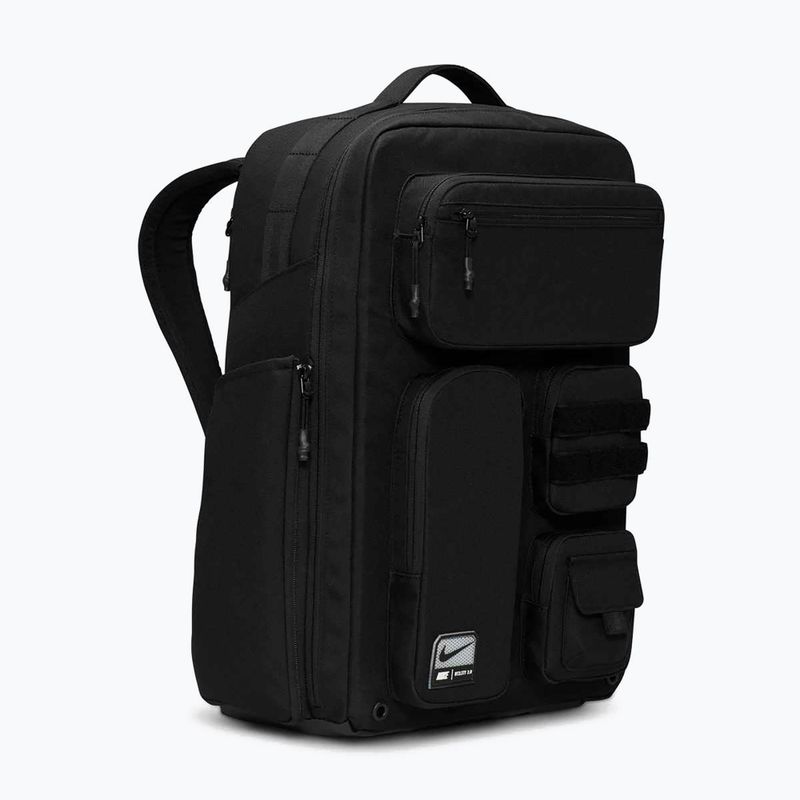 Zaino urbano Nike Utility Elite 37 l black/black/white 3