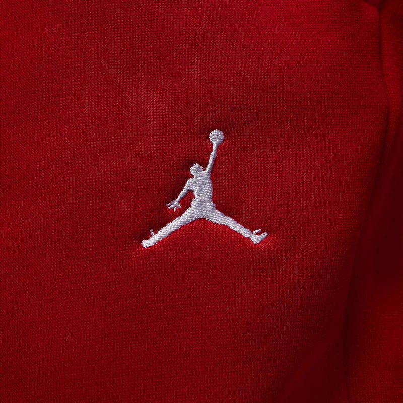 Pantaloni da uomo Nike Jordan Brooklyn Fleece gym red/white 5