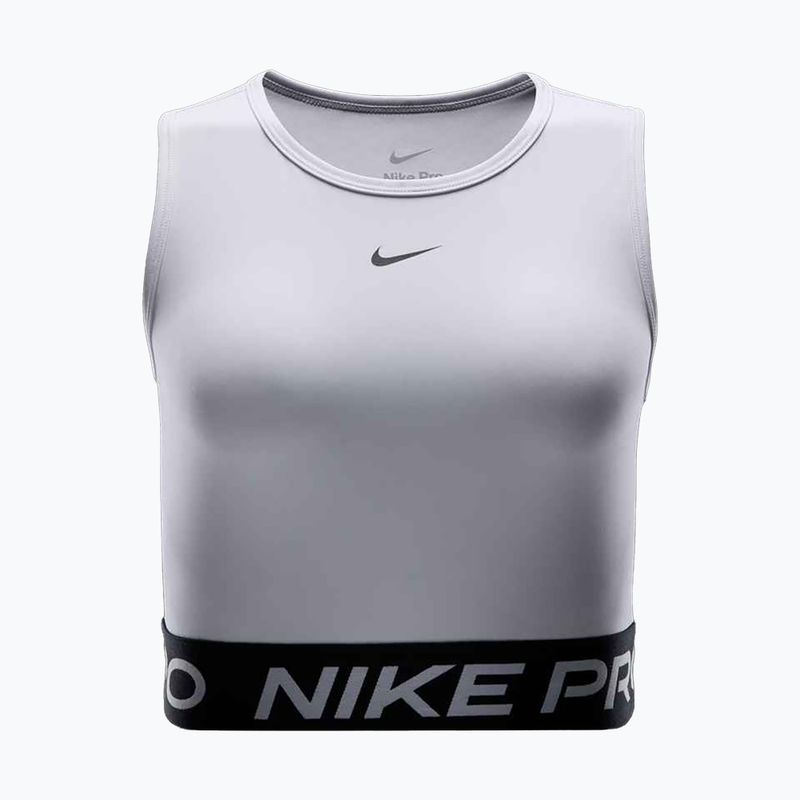 T-shirt da allenamento donna Nike Pro Dri-Fit white/black 6