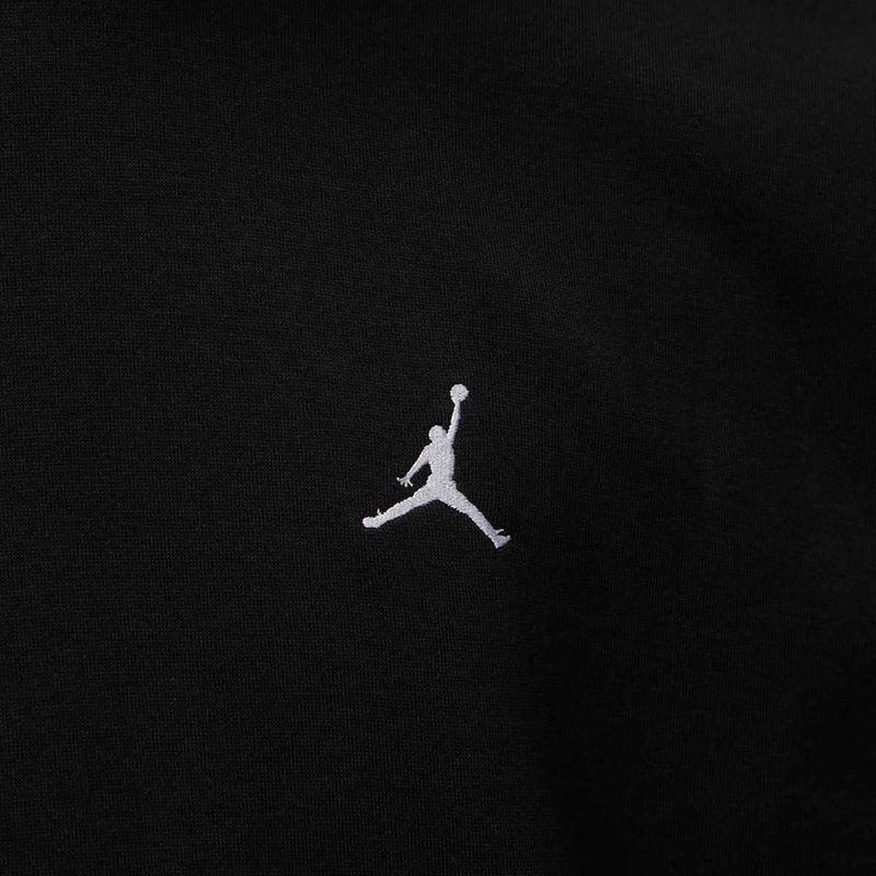 Felpa uomo Nike Jordan Brooklyn Fleece Crew black/white 5