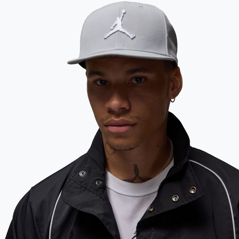 Cappellino Nike Jordan Jumpman Pro Light Smoke Grey/Smoke Grey/White 9
