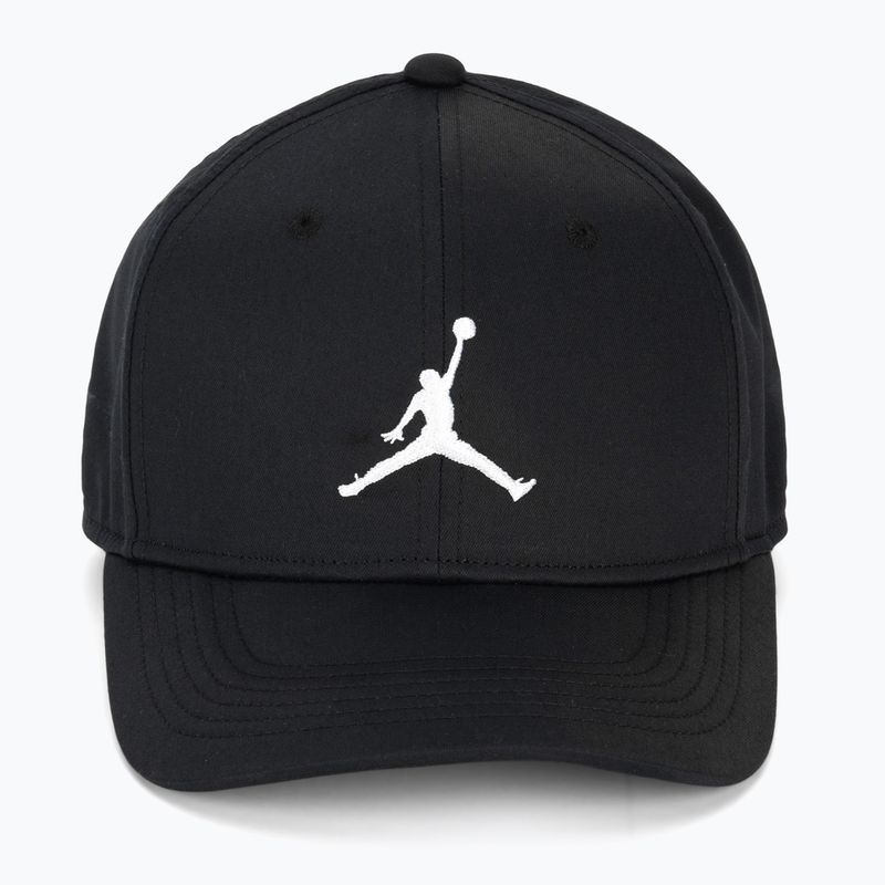 Cappellino con visiera Jordan Rise Structured Curved-Bill black/white 2