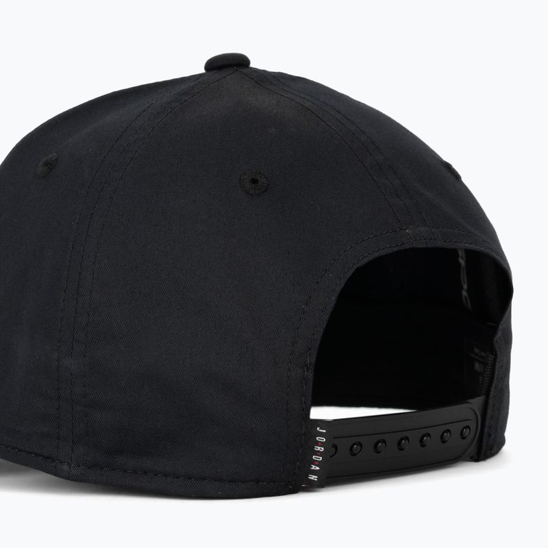 Berretto con visiera Nike Jordan Rise Structured Curved-Bill Black/White 4