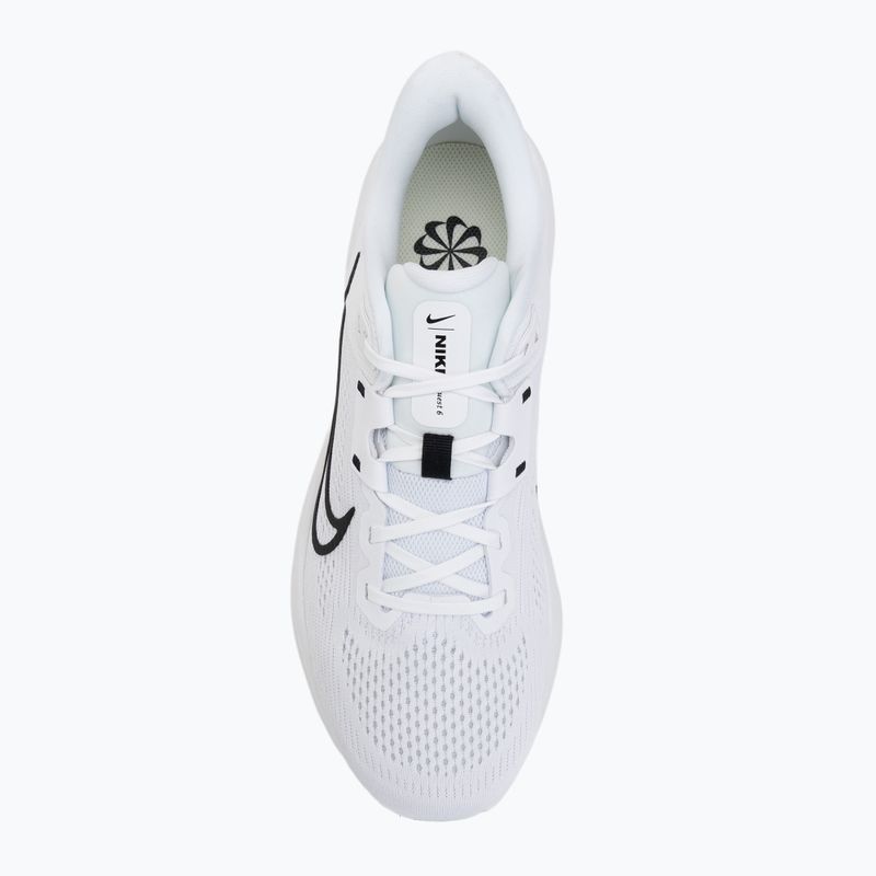 Scarpe da running uomo Nike Quest 6 white/pure platinum/black 5
