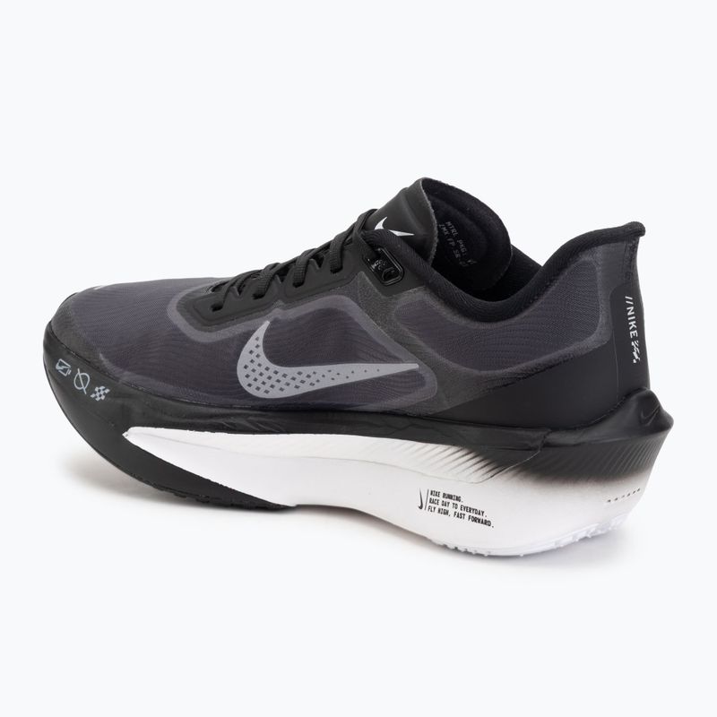 Scarpe da running donna Nike Zoom Fly 6 black/light smoke grey/white 3