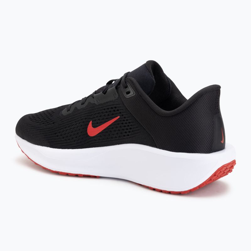 Scarpe da running uomo Nike Quest 6 black/white/dark smoke grey/university red 3