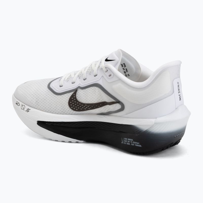 Scarpe da running da uomo Nike Zoom Fly 6 white/smoke grey/metallic silver/black 3