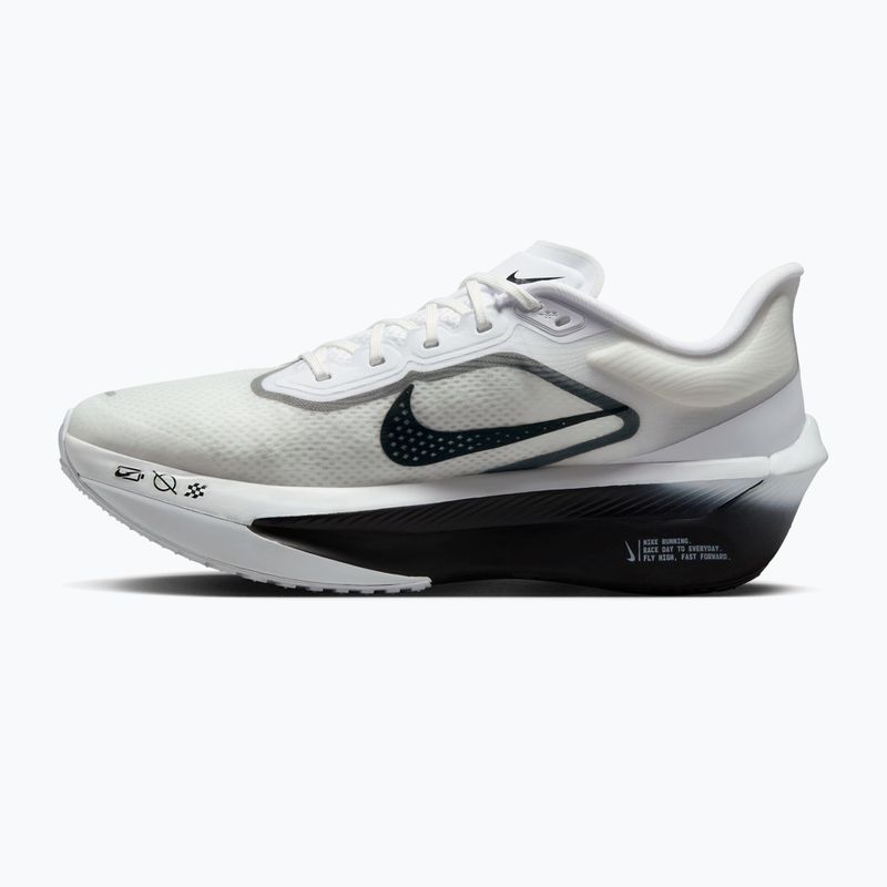 Scarpe da running da uomo Nike Zoom Fly 6 white/smoke grey/metallic silver/black 2