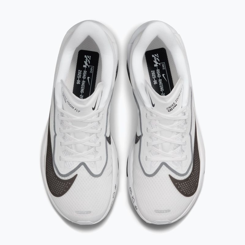 Scarpe da corsa donna Nike Zoom Fly 6 white/smoke grey/metallic silver/black 4