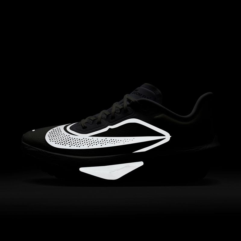 Scarpe da corsa donna Nike Zoom Fly 6 white/smoke grey/metallic silver/black 5
