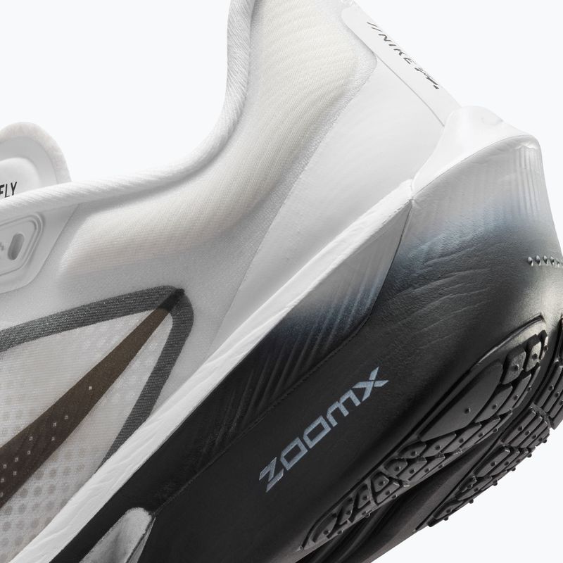 Scarpe da corsa donna Nike Zoom Fly 6 white/smoke grey/metallic silver/black 9