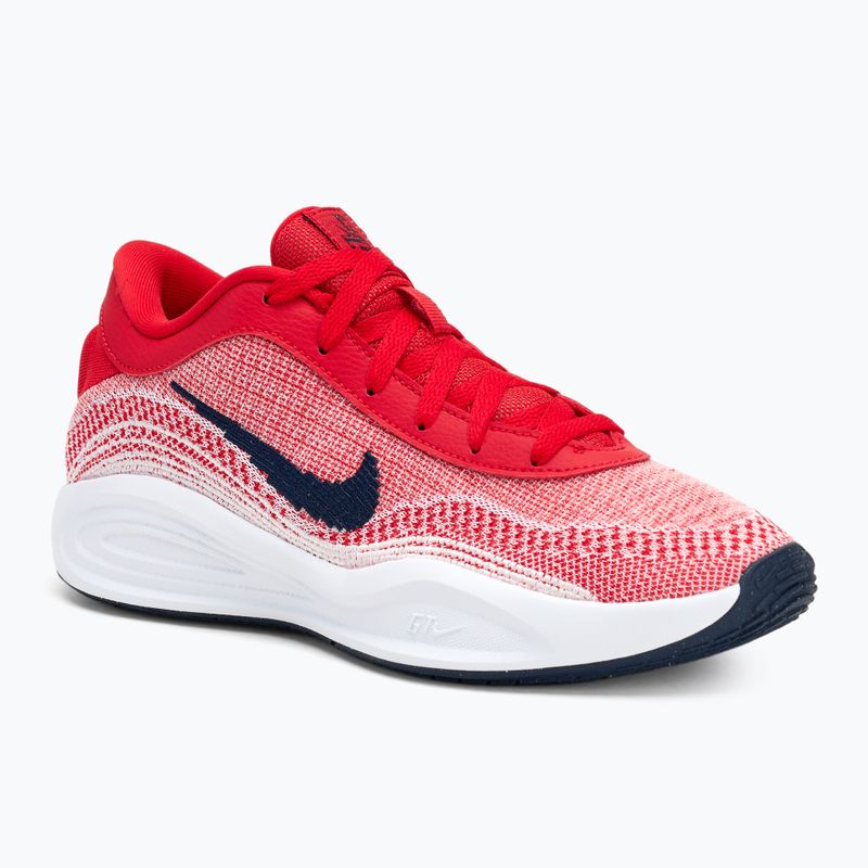 Scarpe da basket uomo Nike G.T. Hustle Academy university red/white/obsidian