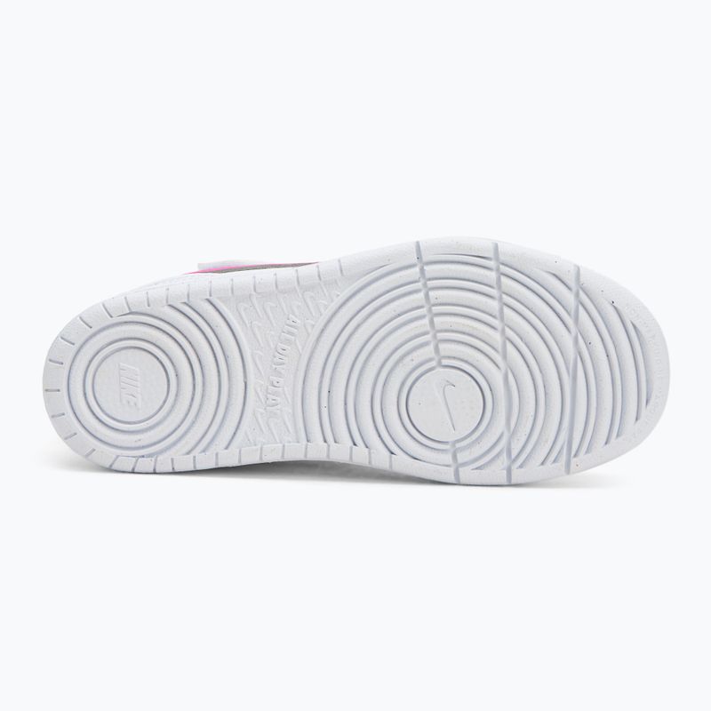 Nike Court Borough Low scarpe da bambino Recraft bianco/fucsia laser 4