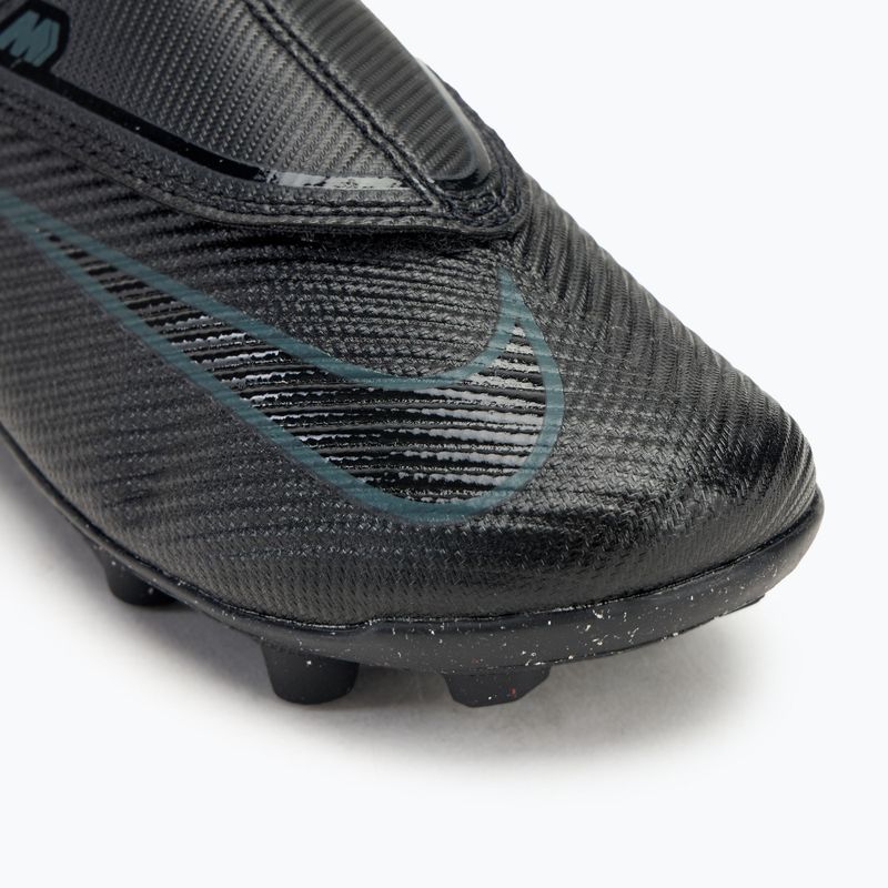 Scarpe da calcio per bambini Nike Mercurial Vapor 16 Club FG/MG nero/giungla profonda/nero 7