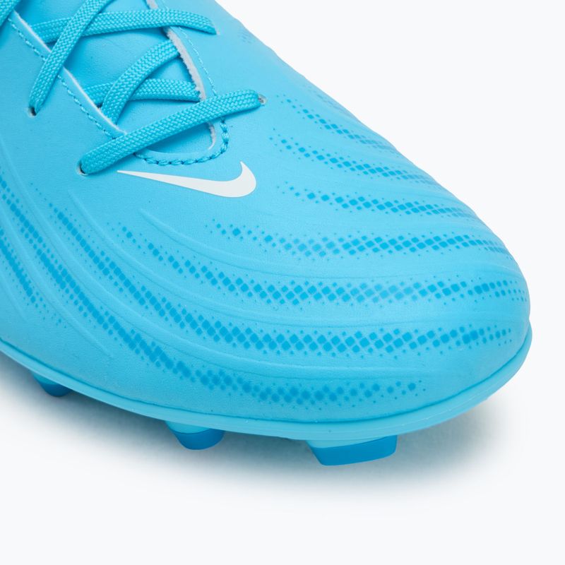 Scarpe da calcio da uomo Nike Phantom GX 2 Club FG/MG blu/fury bianco 7