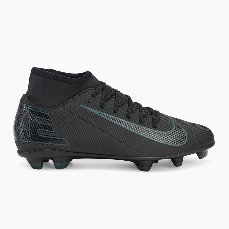 Scarpe da calcio da uomo Nike Mercurial Superfly 10 Club FG/MG nero/giungla profonda/nero 2