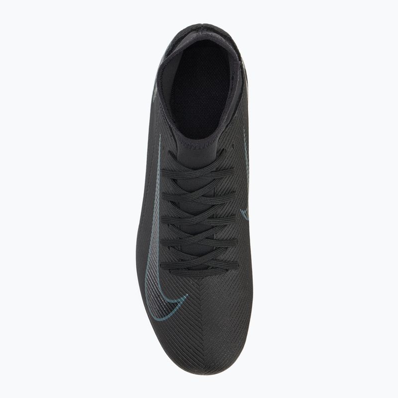 Scarpe da calcio da uomo Nike Mercurial Superfly 10 Club FG/MG nero/giungla profonda/nero 5