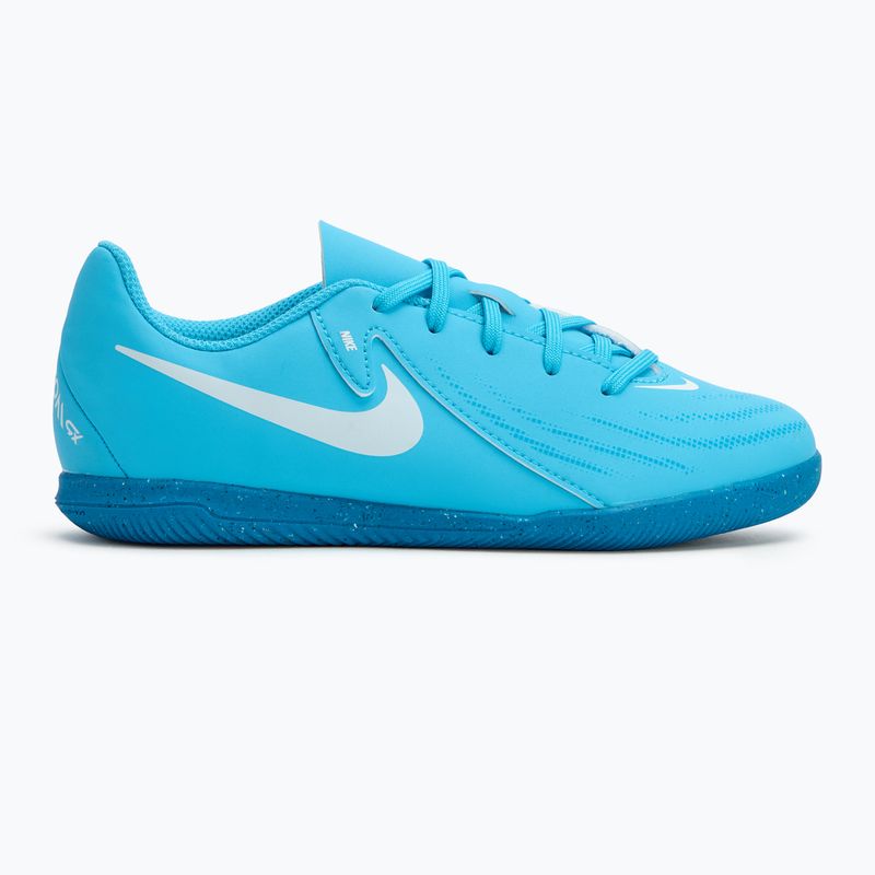 Nike Phantom GX II Club IC, scarpe da calcio per bambini, furia blu/bianco 2