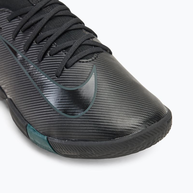 Scarpe da calcio per bambini Nike Mercurial Vapor 16 Academy IC nero/giungla profonda/nero 7