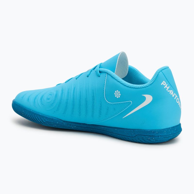 Scarpe da calcio uomo Nike Phantom GX 2 Club IC blue fury/white 3