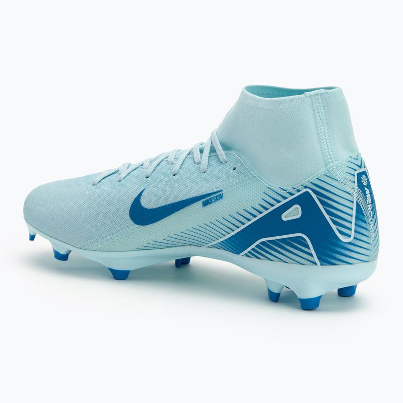 Scarpe da calcio Nike Mercurial Superfly 10 Academy MG ghiacciaio blu / blu orbita 3