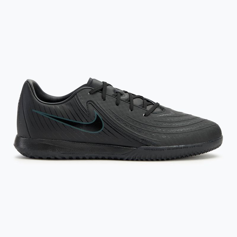 Nike Phantom GX II Academy IC scarpe da calcio nero/giungla profonda/nero 2