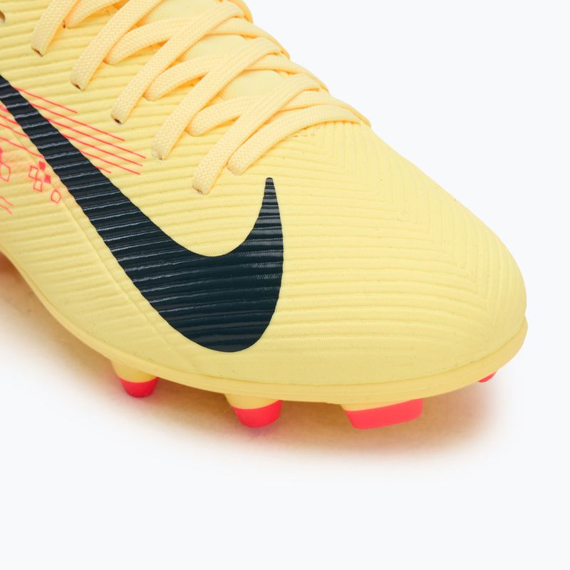 Nike Superfly 10 Club Kylian Mbappe FG/MG bambini scarpe da calcio luce laser arancione / armeria marina 7