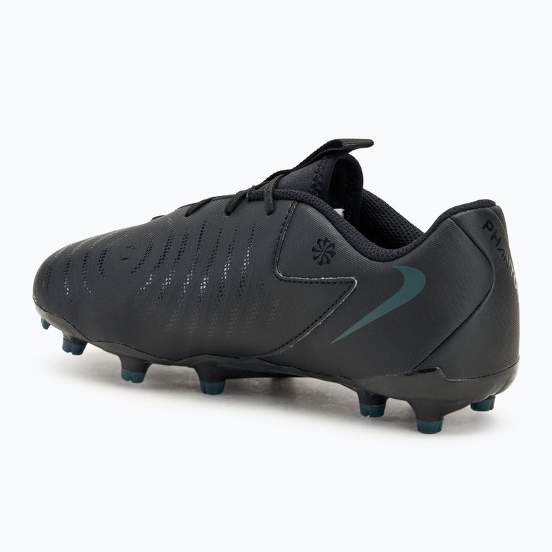 Nike Phantom GX II Academy FG/MG Junior scarpe da calcio nero/giungla profonda/nero 3