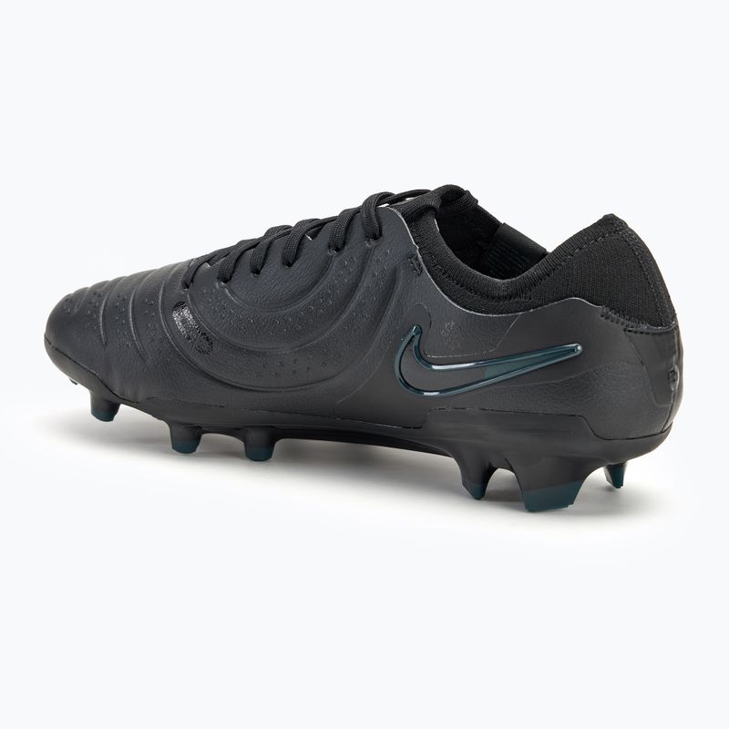 Nike Tiempo Legend 10 Pro FG scarpe da calcio nero/giungla profonda/nero 3