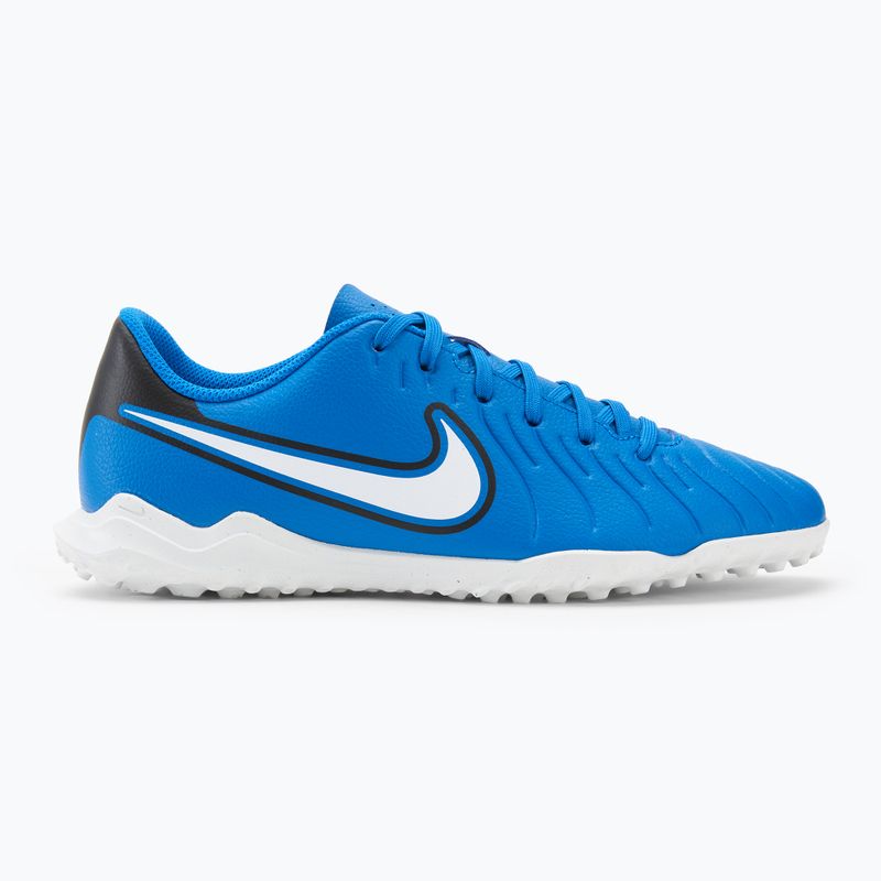 Scarpe da calcio da uomo Nike Tiempo Legend 10 Club TF soar/bianco 2