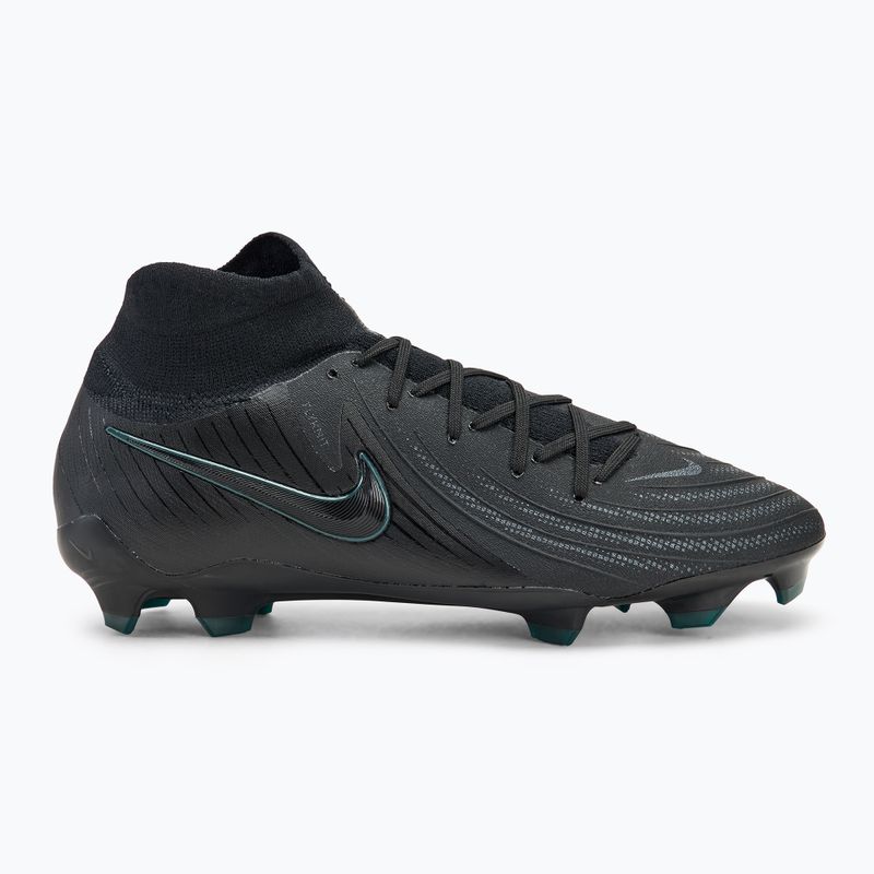 Uomo Nike Phantom Luna II Pro FG scarpe da calcio nero / deep jungle / nero 2