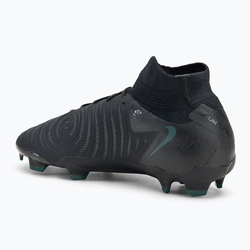 Uomo Nike Phantom Luna II Pro FG scarpe da calcio nero / deep jungle / nero 3